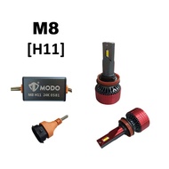 MODO M8 LED Headlight 170W 6000K for H1 H3 H4 H7 H11 9005 9006 Automotive Vehicles IP68 Waterproof H