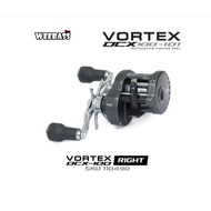 WEEBASS VORTEX DCX 100-101 รอกเบทหยดน้ำ รอกเบทกลม