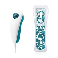 1 คู่พร้อม Nunchuck Controller Set Motion Plus รีโมทคอนโทรล Wii รีโมทคอนโทรล Gamepad สําหรับ Nintend