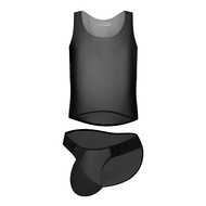 CMENIN PUMP 2 chiếc quần lót lụa băng phong cách Ins dành cho nam quần lót Jockstrap nâng hông quần