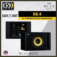 KRK S8.4 Active Subwoofer 8” - Black (Each)
