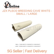 JZX Pleco Breeding Cave White - Small / Large