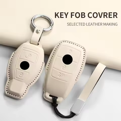 Car Key Case Cover for Mercedes Benz A B C E G S Class GLS GLA GLK E200 E400 E63 S350 C260 C300 S400