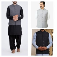 Pakistani Men's Vest - Muslim Vest Made of Suit Material