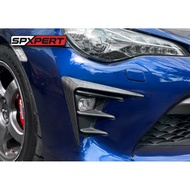 Toyota ft86 front bumper canard