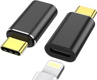 Vcddom USB C to Lightning Adapter 2 Pack