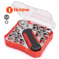 I know Socket Wrench Multifunctional Socket Set Mini Ratchet Wrench Sleeve Wrench