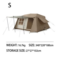 Blackpongo Jupiter 13 outdoor camping automatic tent 2 rooms and 1 living room tent waterproof windp