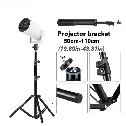 Universal 110cm Portable Bracket Tripod Stand For Magcubic HY300 Pro HY320 Mini Projector Mount DITO