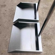 Factory Shovel Bucket Dustpan 304 Dustpan Dustpan Thickened Dustpan Extra Thick Gray Bucket Stainles