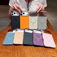 手机壳Compatible with Apple 17Pro Max phone case IP16 lens film 15. Fashionable金甲PC磁吸适用iPhone17PM手机壳苹果1