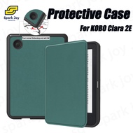 【SG】Magnetic Leather Smart Ebook Case for Kobo Clara 2E 6.0 inch Protective Cover