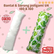 Polygamy Long Pillow Size 180x50cm Premium Silicon Filling