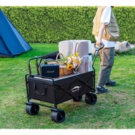 Instock Foldable Wagon Cart Trolley Outdoor Basket for Kids Children Travel Cart Foldable Trolley Cart