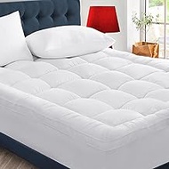 Cymula Mattress Topper Full XL, Extra Thick Mattress Pad Pillow top for Deep Sleep, Soft Mattress Pr
