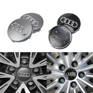 4Pcs 60MM 61MM 68MM 69MM Car Styling Wheel Center Cap Emblem Hub Covers For Audi A3 A4 A5 A6 A7 A8 S