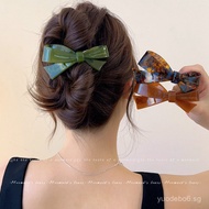 Fashionable and elegant simple cross bow hair clip, large fringe clip, sweet girl side fringe hair c