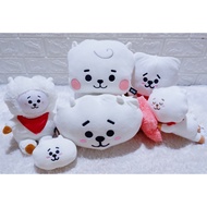 BTS BT21 RJ Jin Official Keychain Doll OriginalOriginal