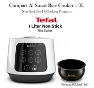 1L Tefal Easy Rice Compact Rice Cooker AI Smart Cooking Technology RK7301