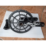 Litepro Hollow Edge A10 Double Chainring 36-52T Crankset - Litepro C