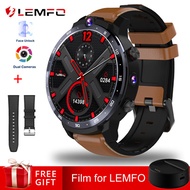 LEMFO Dual Camera Face Unlook 1.6 Inch 4G Smart Watch Android 7.1 3GB 32GB 1800mah Battery Men Smart
