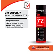 3M Super 77 Multipurpose Spray Adhesive 375ML Paper Adhesive Spray Cardboard Adhesive Spray Gam Pele