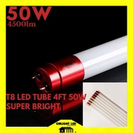 T8 LED Tube 4FT Glass Tube Extra Bright 4Feet 50W x30PCS