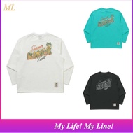 ML2 Korean Local Stock Kodak K6223LRL61 SayKodak Air Hole Long Sleeve Tee K-FASHION UNISEX