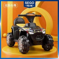 [Sego] ATV Children Buggy Push Car 4WD Beach Motorcycle Extreme Kids Ride On Mainan Motor Budak Lela