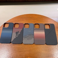 Carbon Fiber Magnetic Half-Pack Hardware Foreign Trade Suitable for iPhone17Promax Skin Feel Apple 1