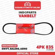 Vanbelt Fanbelt Swift Baleno Aerio 4PK 835 Indoparts