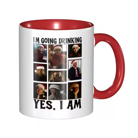Charlie Hunnam Ed Gein Im Going Drinking Yes I Am Christmas Gift Mugs for Kids Adult Kawaii Coffee C