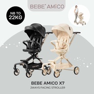 Bebe Amico X7 Premium Two Ways Facing Baby Stroller | KKSK