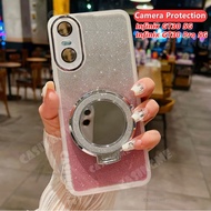 Infinix GT30 5G GT30Pro Mirror Magnetic Bracket Glitter Casing For infinixGT30 infinix GT30 GT30 GT 