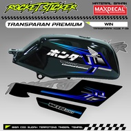 WIN Striping WIN Sticker Variation WIN UV TRANSPARENT CODE F.28 PREMIUM MAXDECAL MATERIAL