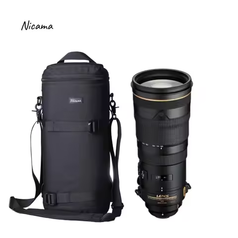 Large Telephoto Lens Thick Padded Bag Case Pouch Protector for Sigma &Tamron SP 150-600mm 70-200mm C