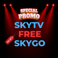 (Paling Murah &amp; Stabil) SKYTV Free SKYGO Trial Pakej (FAST Delivery)