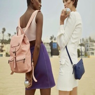 Longchamp 瓏驤 皮質雙肩後背包