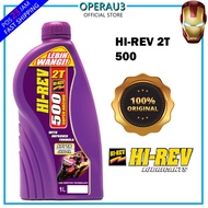 HIREV 2T 500 ENGINE OIL SAE 40 SUPER RACING LEBIH WANGI JASO FA 500 2T HIREV ORIGINAL HIREV [FAST DE