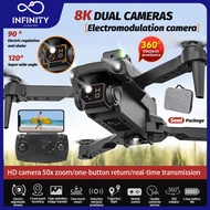 [New] KF998 8K HD Dual Camera Drone with GPS 360 ° Omnidirectional Obstacle Avoidance Aircraft Brush