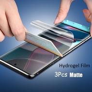 SamsungS25 S25Ultra S24Ultra S25+ S25U 3Pcs 999D Matte Frosted Soft Hydrogel Film For Samsung Galaxy
