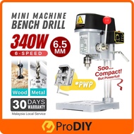 PRODIY BG5158 1/4" Mini Bench Drill Machine Gerudi Meja Mini Drill Press Machine Bench Drilling 钻床