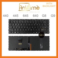 NEW US laptop Keyboard for HP ProBook 445 440 G8 G9 645 640 G8 G9 With Backlight and No Backlight