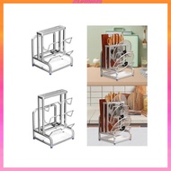 [Kloware2] Cutting Boards, Knife Organizer, Utensil Holder, Drying Rack with Drip Tray, Knife Block 