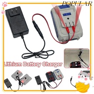 POPULAR Dual-head Charger, Universal 18/21V/24V Lithium Lithium Battery Charger, Overload Protection
