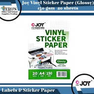 Joy Vinyl Sticker Paper - Glossy