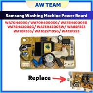 Samsung Washing Machine AC to DC Power Board WA70H4000 WA70H4000SG WA75H4000SG WA75H4200SG WA75H4200