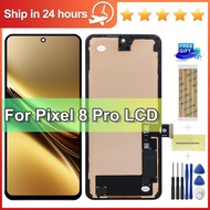 For Google Pixel 8 pro TFT Display LCD Touch Screen Digitizer Replacement Compatible with GC3VE G1MN