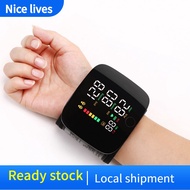 Portable Digital Blood Pressure Monitor Wrist Blood Pressure BP Usb Charging Voice Sphygmomanometer