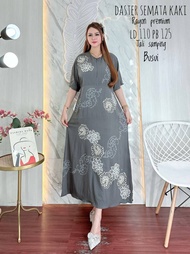 Batik Usman - Terbaru Daster Semata Kaki - daster kekinian - daster busui - daster twill rayon - das